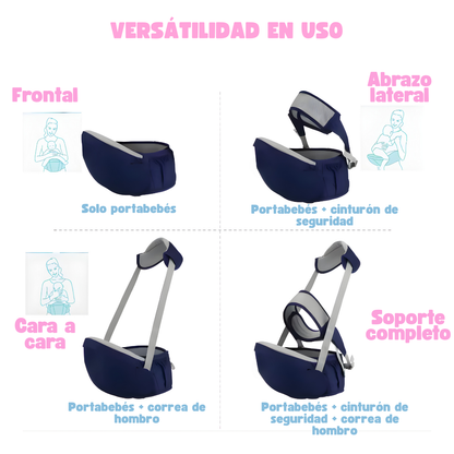 CarryBaby | Portabebés con Asiento para Distribuir el Peso