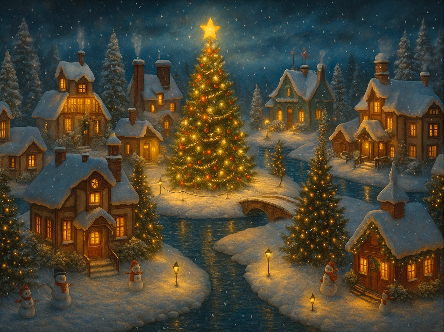 HolidayWall: Tapiz navideño de ensueño