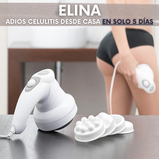 Elina | Masajeador Anticelulítico 5 en 1 para Pieles Maduras