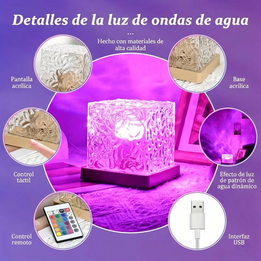 AuroraWave™ – Lámpara Proyectora Ambiente