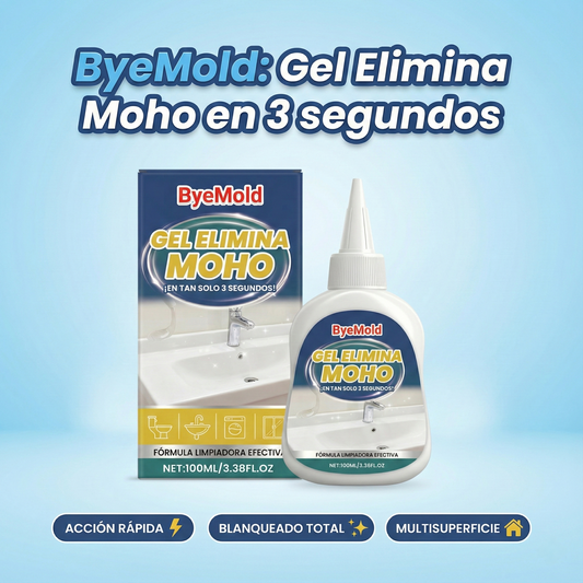 ByeMold: Gel Elimina Moho en 3 segundos